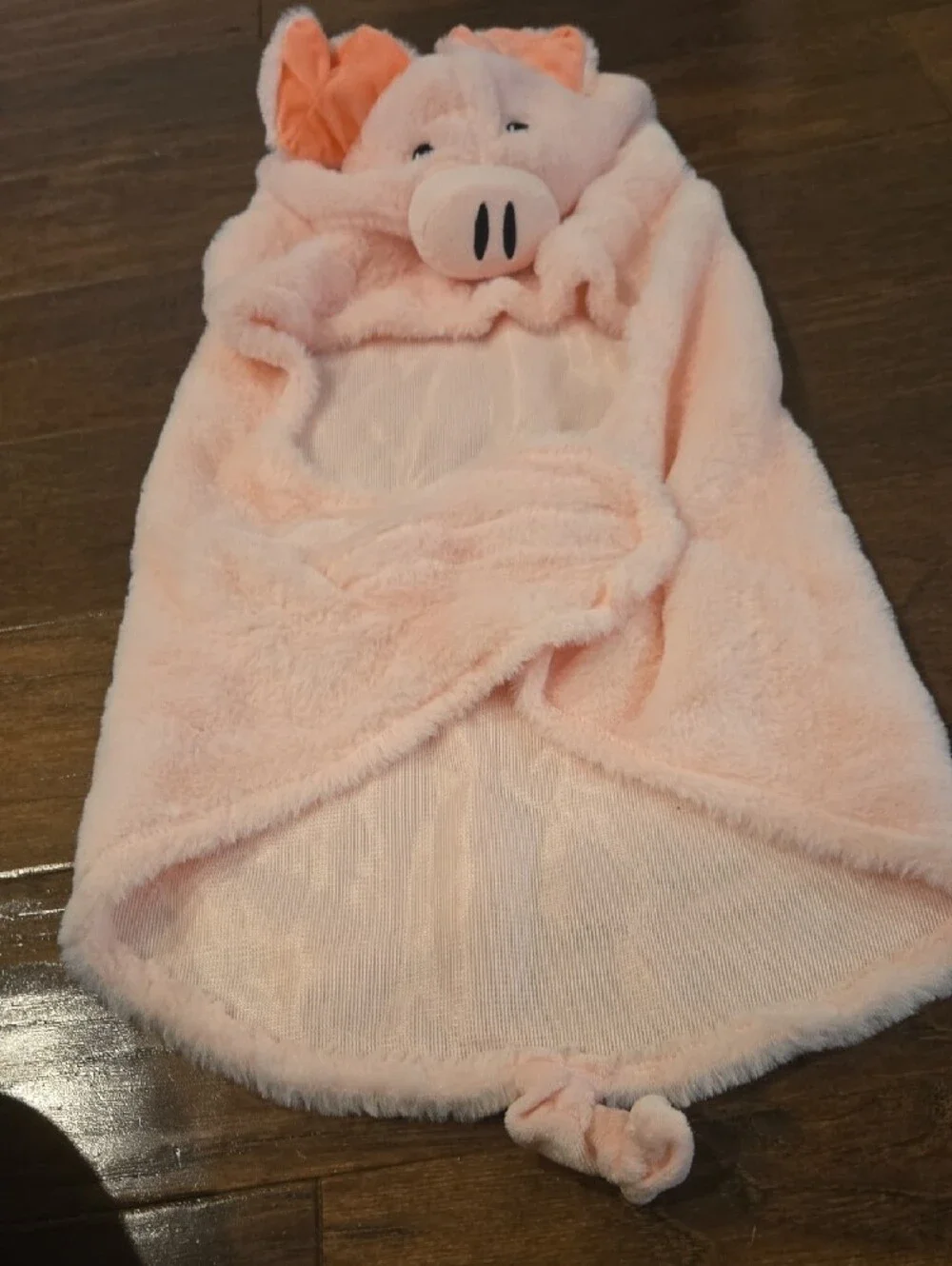 Plush Pink Pig Dog Costume